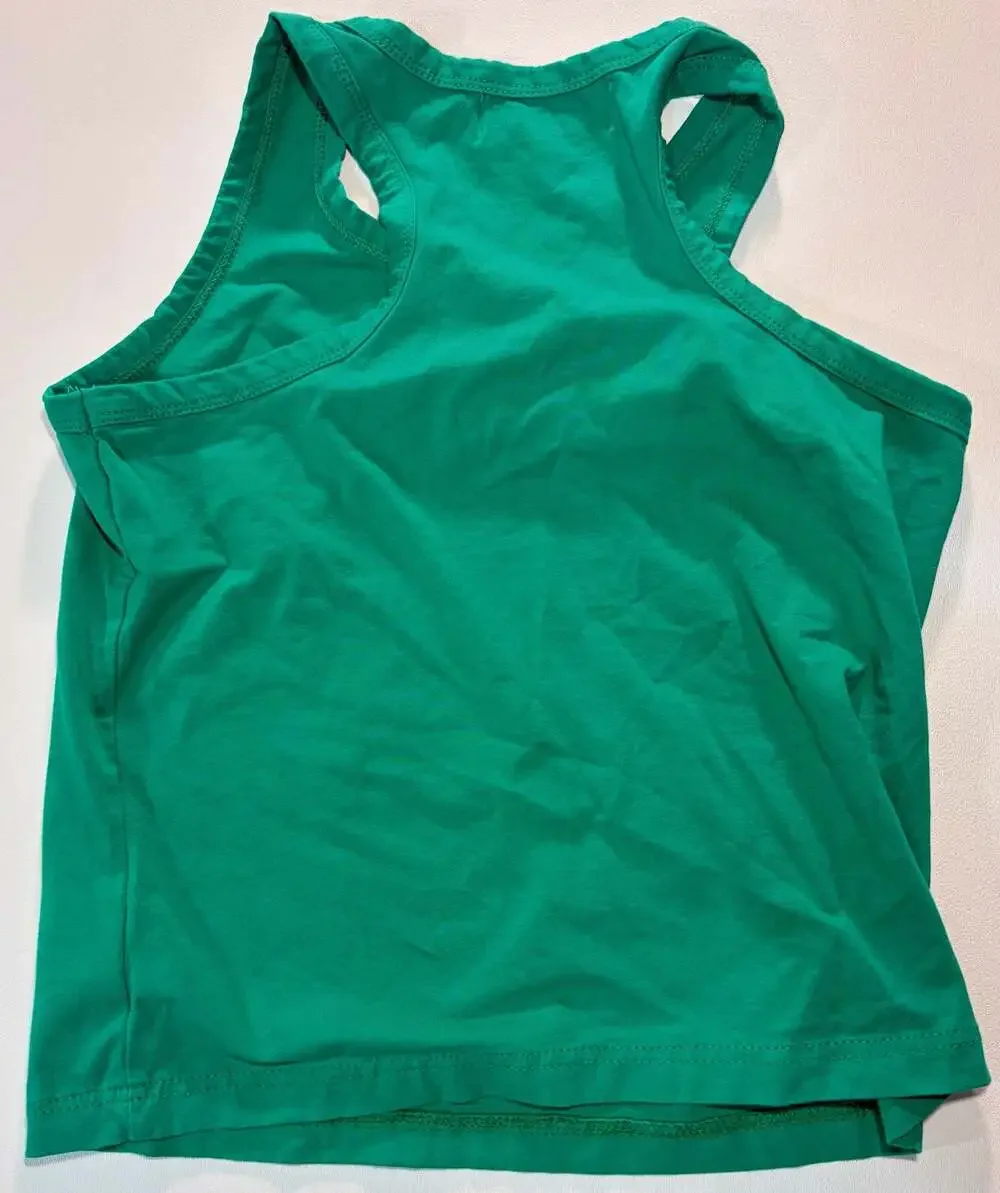 The Animals Observatory Green Sun Graphic Tank Top